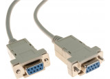 Cable null modem DB9F/F 1,00M