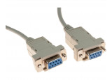 Cable null modem DB9F/F 10M