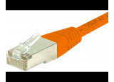 Câble RJ45 CAT6 F/UTP - Orange - (3,0m)