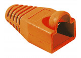 Manchon RJ45 orange snagless diamètre 6 mm (sachet de 10 pcs)