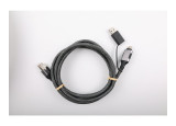 DEXLAN Cordon RJ45 USB-C/A carte réseau Gigabit intégré- 2m
