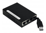 DEXLAN Mini Switch réseau 8 ports 10/100 alimentable par USB
