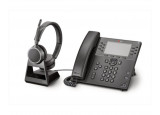 POLY Voyager 4220 Office Casque 2 écout. Base TEL/GSM