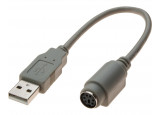 ADAPTATEUR USB 2.0 A M / MDIN6 F GRIS 0,2 M
