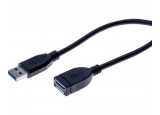 Rallonge éco USB  3.0 type A / A noire - 1,0 m