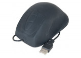Souris étanche en silicone USB/PS2 noire