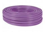 DEXLAN câble double monobrin F/FTP CAT6A violet LS0H RPC Eca - 100 m