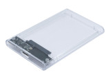 Boîtier externe USB 3.0 transparent disque dur ou SSD 2.5" SATA