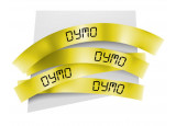 DYMO Rhino Etiquette industrielle gaine thermorétractable 12mm x 1,5m noir/jaune