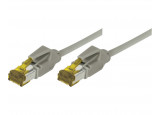 Câble RJ45 CAT 7 S/FTP a connecteurs CAT 6a - Gris - (1m)