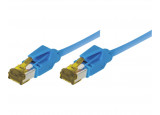 Câble RJ45 CAT 7 S/FTP a connecteurs CAT 6a - Bleu - (10m)