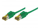 Câble RJ45 CAT 7 S/FTP a connecteurs CAT 6a - Vert - (0,3m)