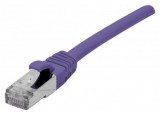 Câble RJ45 CAT6a F/UTP Snagless LSOH - Violet - (25m)