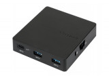 Targus® USB-C Alt-Mode D412 Travel Dock Black in Retail Packaging