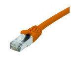 Câble RJ45 CAT6a F/UTP Snagless LSOH - Orange - (0,15m)