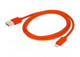 URBAN FACTORY Câble de charge Lightning vers USB -1.0m Rouge