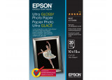 Papier photo Epson Ultra Glossy A6 (10x15cm) - 20 feuilles