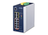 PLANET IGS-5225-8P4S Switch Industriel Niv2 8 ports Gigabit PoE+ & 4 SFP 100/1G