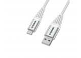 OtterBox Premium - Câble USB - USB-C (M) pour USB (M) - 3 m - blanc nuage