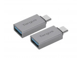 TARGUS Lot de 2 Adaptateurs DFS USB-C vers USB-A - Noir