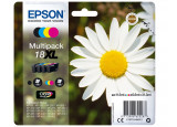 Cartouche EPSON C13T18164012 18XL - Noir + 3 couleurs 