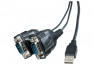 Convertisseur USB - Serie RS232 prolific - 2 ports DB9