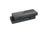 KVM USB-C Dock 10 in 2 entrée HDMI 4K- LAN- HUB + fonction Chargeur.PD 100W