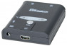 Mini switch KVM HDMI 4K /USB/Audio 2 ports avec cables 1,30m