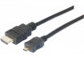 Câble Micro HDMI vers HDMI HighSpeed Ethernet HQ 1m
