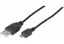 Cordon eco USB 2.0 A / MICRO B noir - 1 m