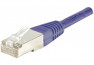 Câble RJ45 CAT6 F/UTP - Violet - (1,0m)