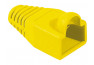 Manchon RJ45 jaune snagless diamètre 6 mm (sachet de 10 pcs)