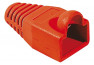 Manchon RJ45 rouge snagless diamètre 6,5 mm (sachet de 10 pcs)