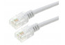 Cordon ADSL 2+ à paires torsadées avec connecteur RJ11 - 5 m blanc