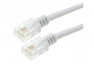 Cordon ADSL 2+ à paires torsadées avec connecteur RJ11 - 20 m blanc