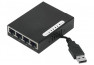 DEXLAN Mini Switch réseau 5 ports 10/100 alimentable par USB
