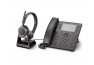 POLY Voyager 4220 Office Casque 2 écout. Base TEL/GSM