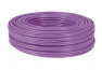 DEXLAN câble double monobrin F/UTP CAT6 violet LS0H RPC Eca - 100 m