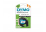 DYMO Ruban pour étiquette plastique LT 12mm x 4m noir/blanc