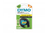 DYMO Ruban pour étiquette plastique LT 12 mm x 4 m, noir / jaune