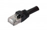 Câble RJ45 spécial VoIP CAT6 S/FTP Snagless - Noir - (3m)