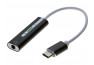 Carte son USB-C sortie-entrée Audio Stéréo Uni-Jack 3.5 mm