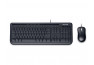 MICROSOFT Pack Clavier/Souris Wired Desktop 600 For Business