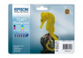 Pack EPSON C13T04874010 HIPPOCAMPE - Noir + 5 couleurs