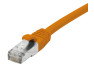 Câble RJ45 CAT6 F/UTP Snagless LSOH - Orange - (0,5m)
