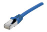 Câble RJ45 CAT6a S/FTP LSOH Snagless - Bleu - (1,5m)