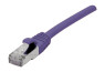Câble RJ45 CAT6a S/FTP LSOH Snagless - Violet - (0,3m)