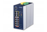 PLANET IGS-5225-8P4S Switch Industriel Niv2 8 ports Gigabit PoE+ & 4 SFP 100/1G