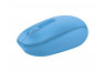 MICROSOFT Wireless Mobile Mouse 1850 Optique - Bleu Cyan