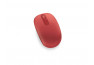 MICROSOFT Souris sans fil Wireless Mobile Mouse 1850 Optique - 3 boutons - Rouge